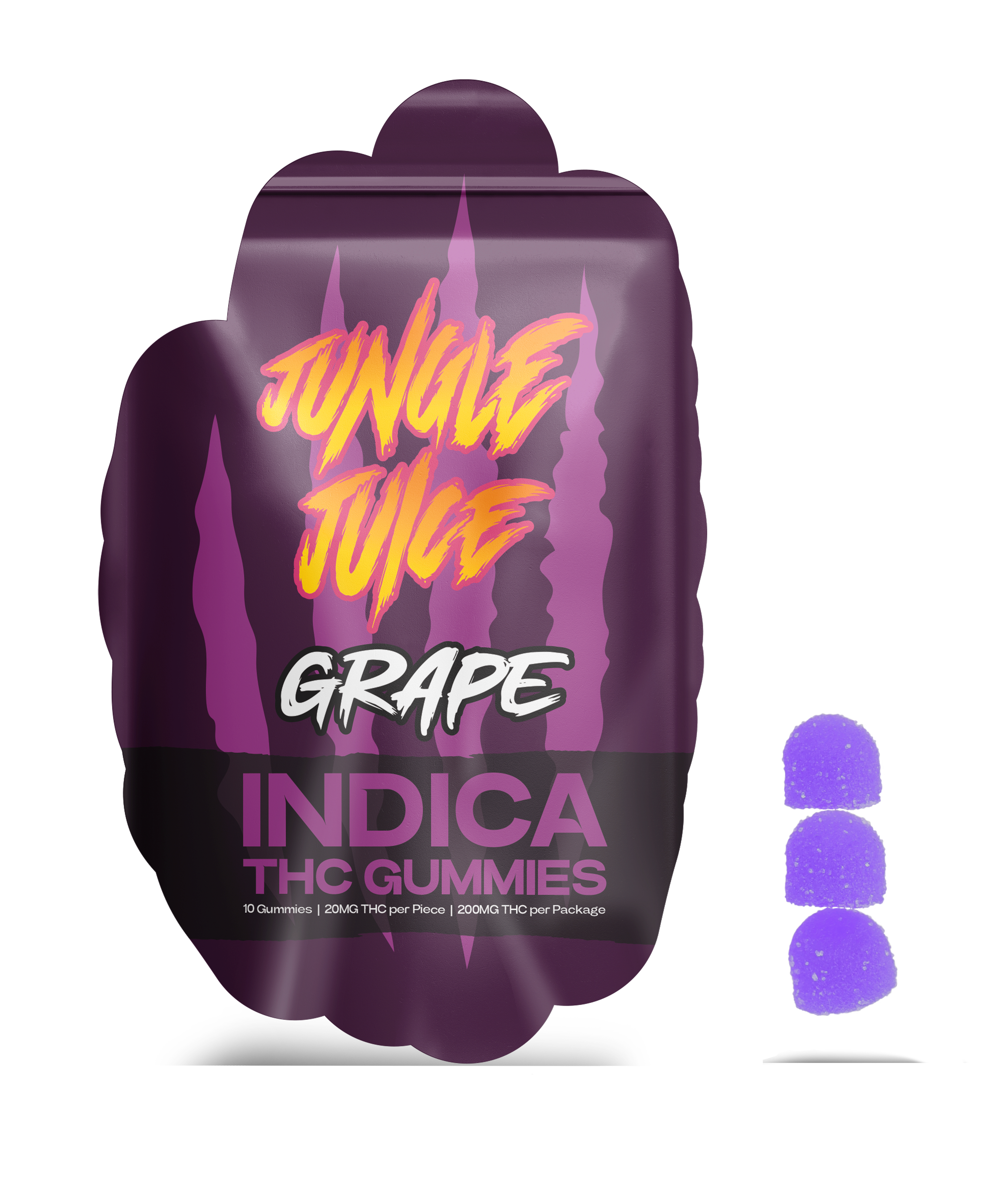200mg Gummies | Grape