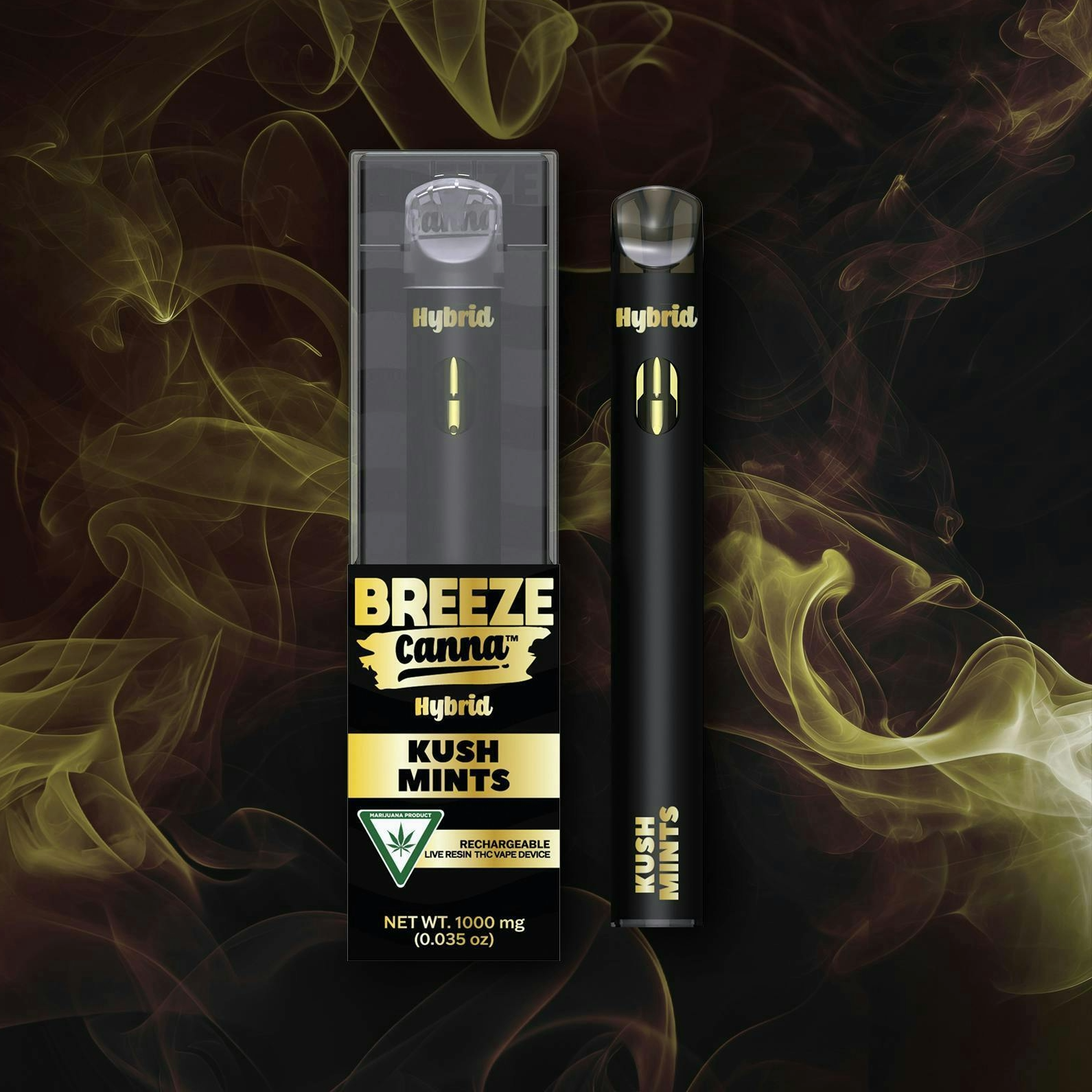 Breeze Live Resin - Kush Mints 1g