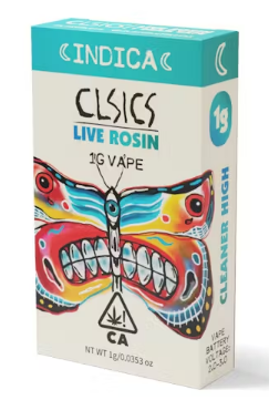 VAPE (LIVE ROSIN) - INDICA - DEEP PURPLE