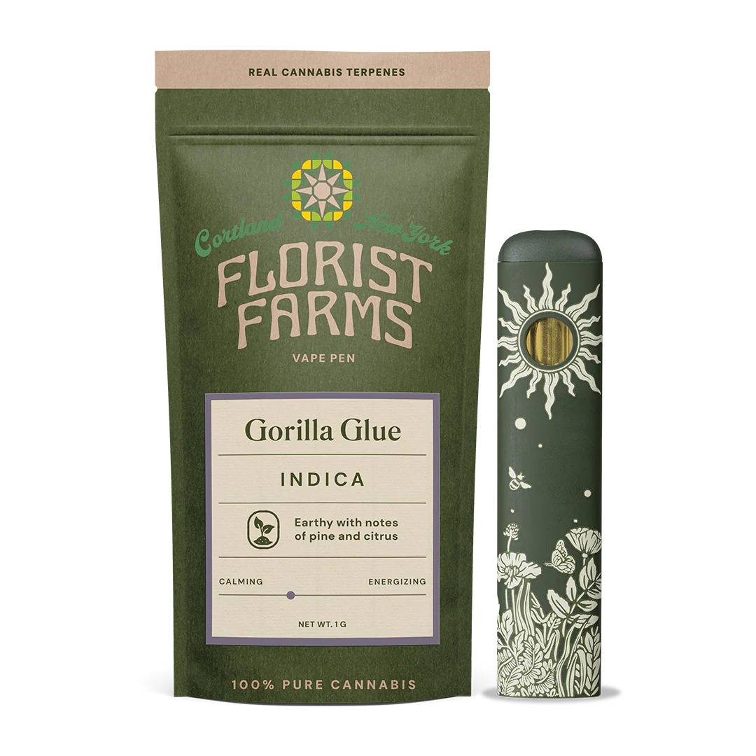 Florist Farms | Vape | Indica | Gorilla Glue | CDT | Kosher