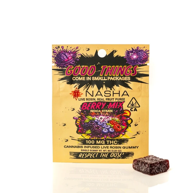 Berry Mix Rosin Gummies Nasha