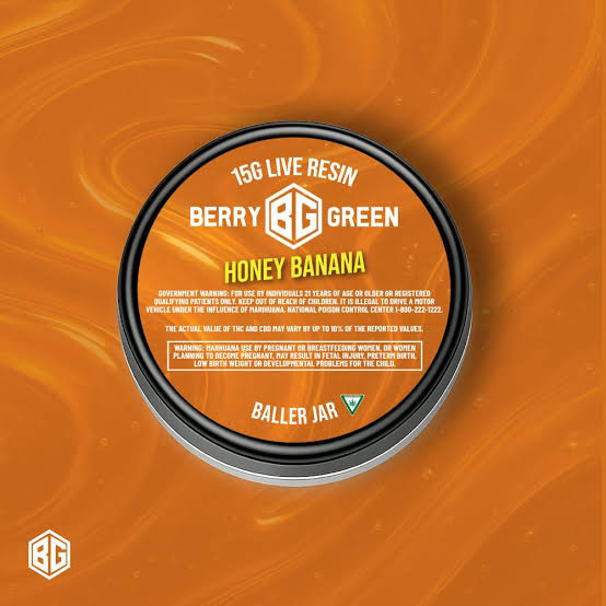 Berry Green | Honey Banana | 15g | Live Resin