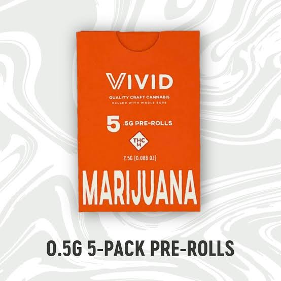 Vivid: Pre-Roll Pack | Sunday Brunch | 0.5g ea | 5pk