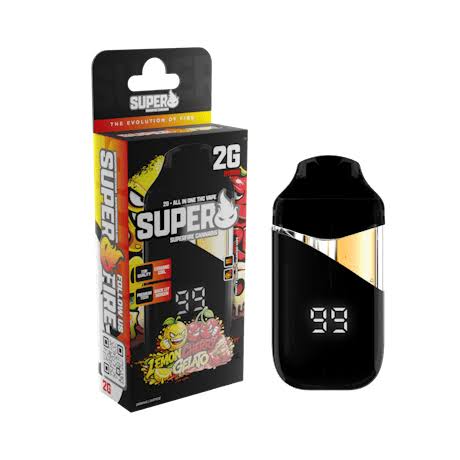Superfire | 2g Disposable | Lemon Cherry Gelato