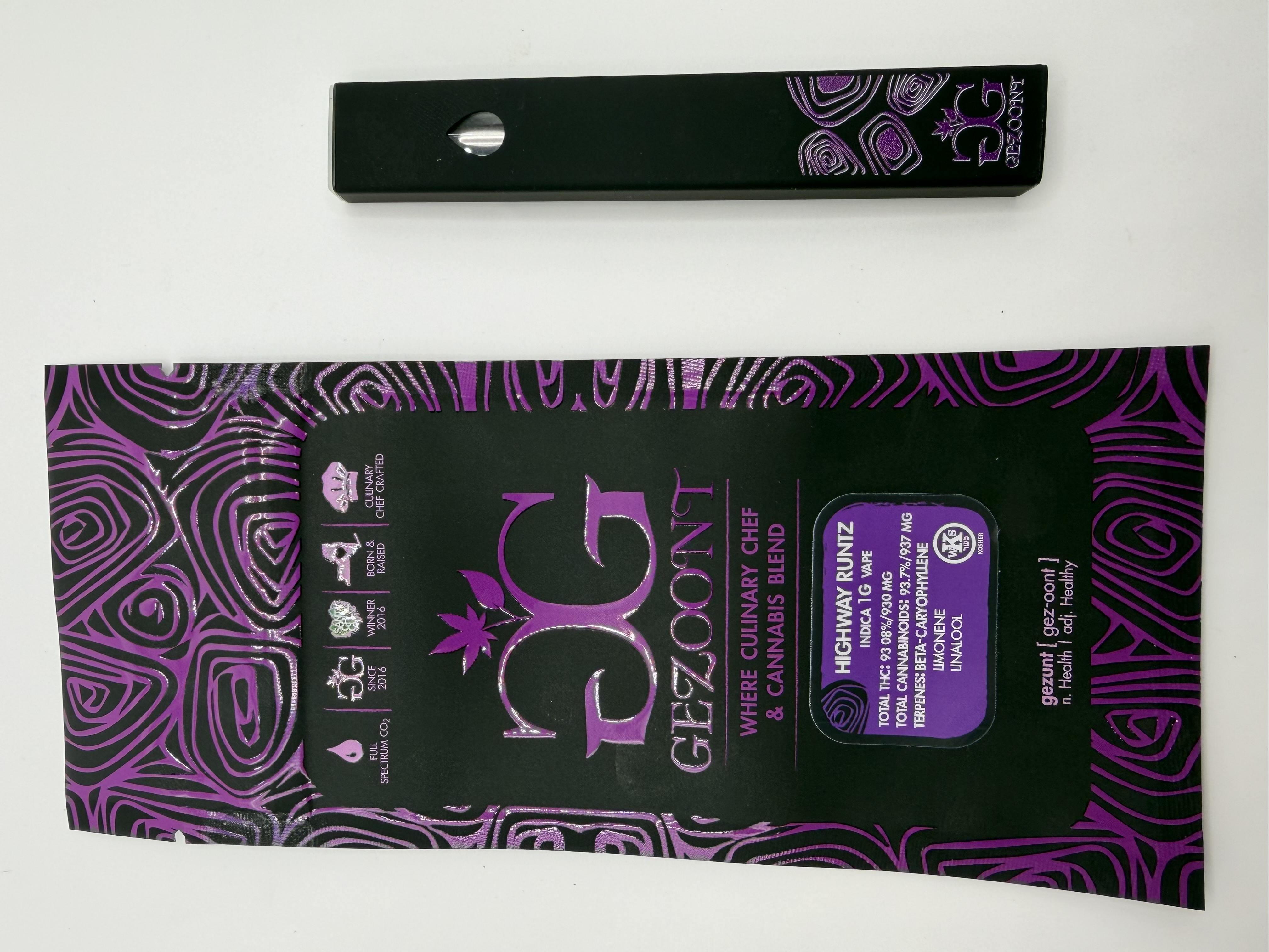 Gezoont | Highway Runtz | Vape | 1g