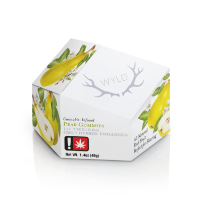 Gummies | 1:1 Pear CBG/THC | 10x :