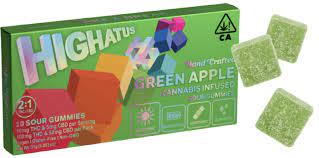Green Apple CBD Sour Gummies 10pk