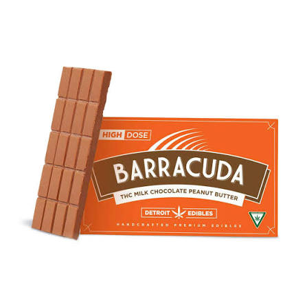 Barracuda   200mg Chocolate Bar   Peanut Butter Milk Chocolate