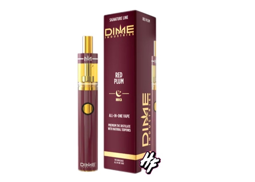 Dime Red Plum Disposable Vape