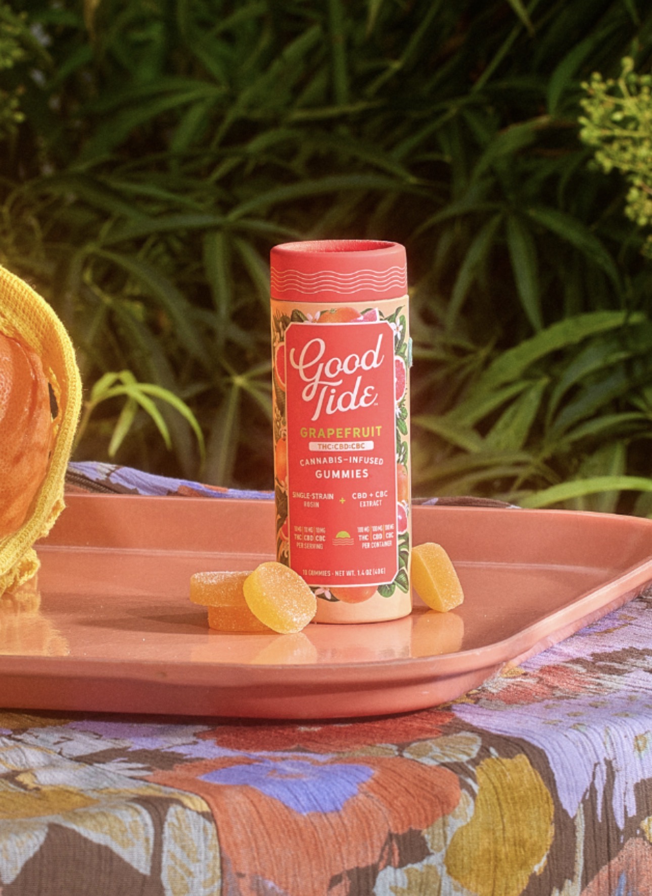 Grapefruit: Gummies 10pk 1:1:1 THC:CBD:CBC 100mg