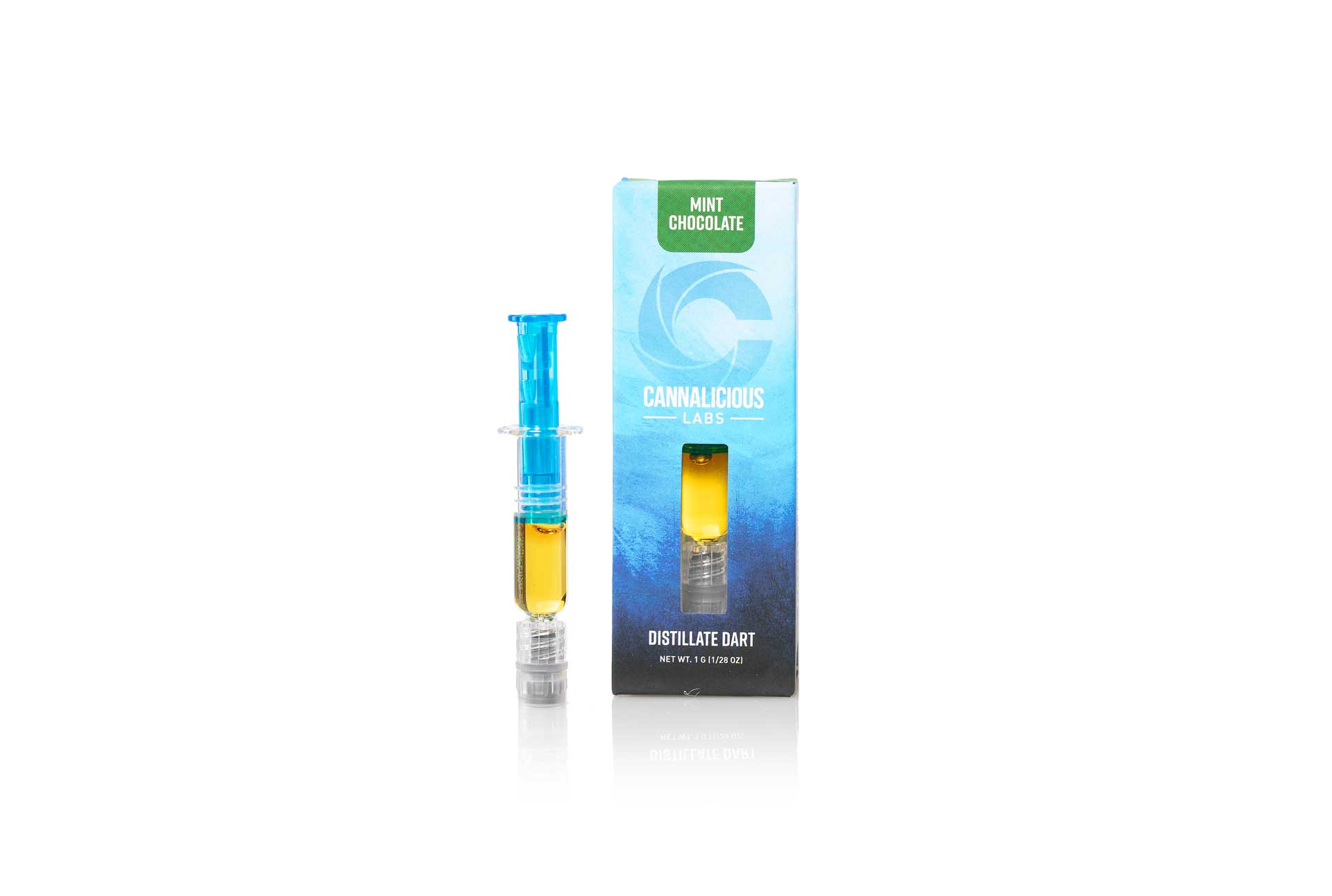 CANNALICIOUS | Distillate Darts Syringe | Mint Chocolate | 1g