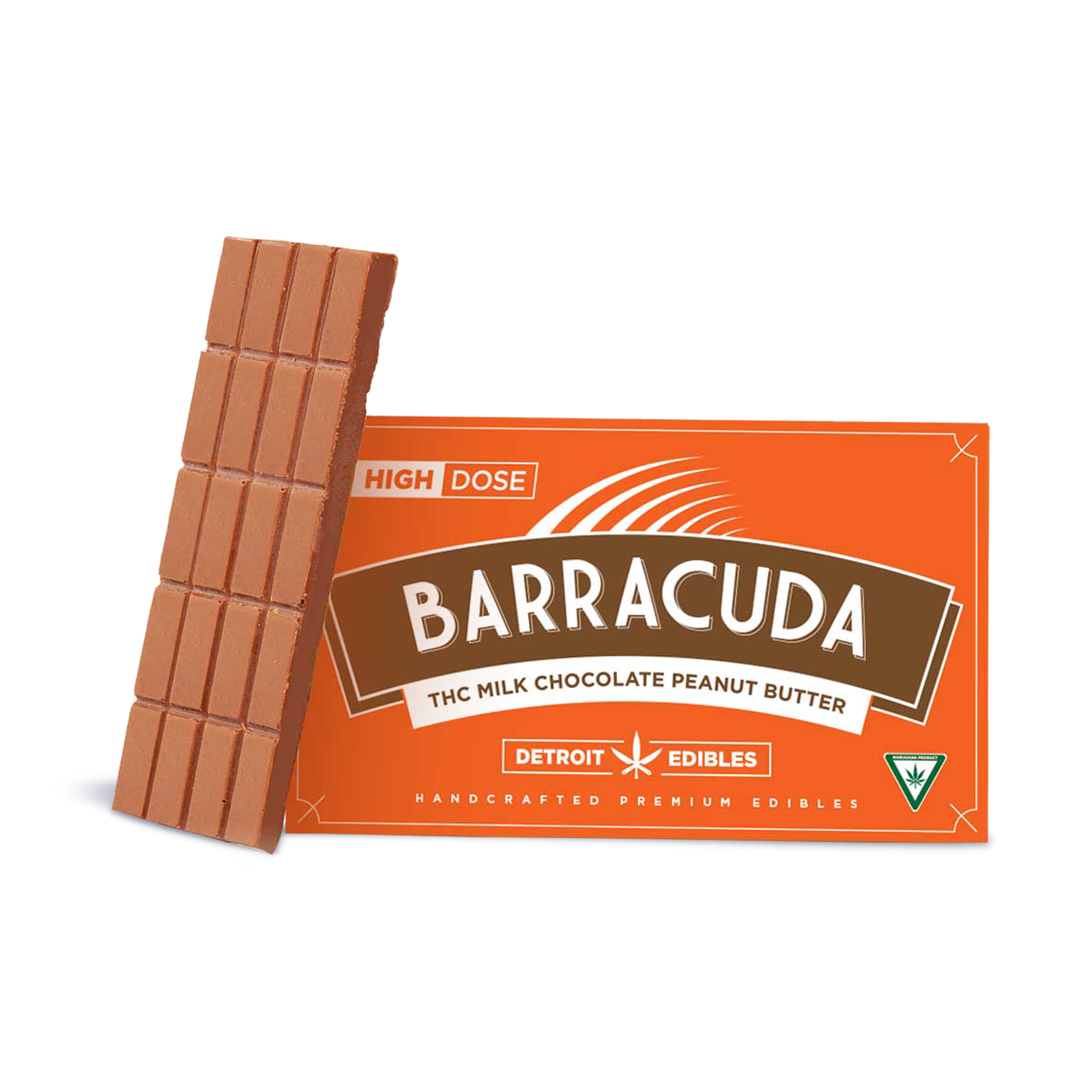 Milk Chocolate Peanut Butter Barracuda Bar | 200mg