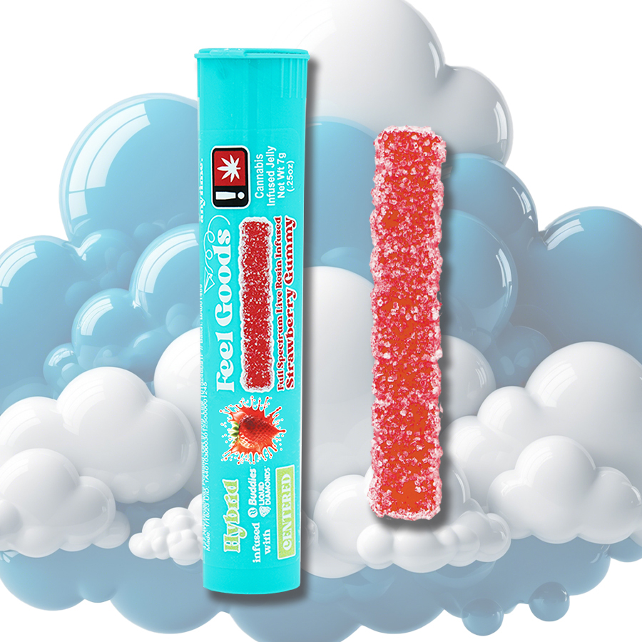 Sparkling Strawberry Gummy Straw