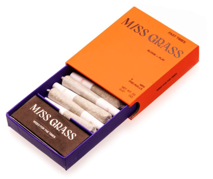 Miss Grass - Fast Times Mini Preroll 5 Pack