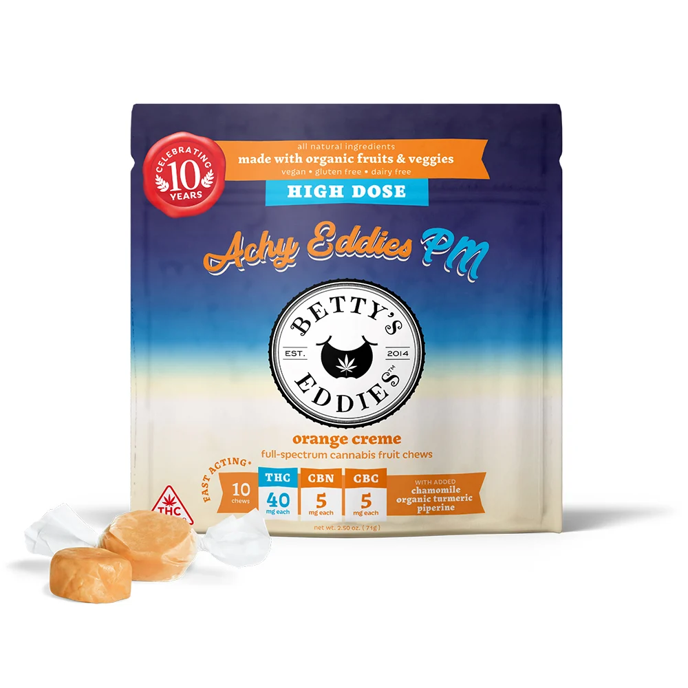 40mg Orange Creme Medicated Chews - 400mg
