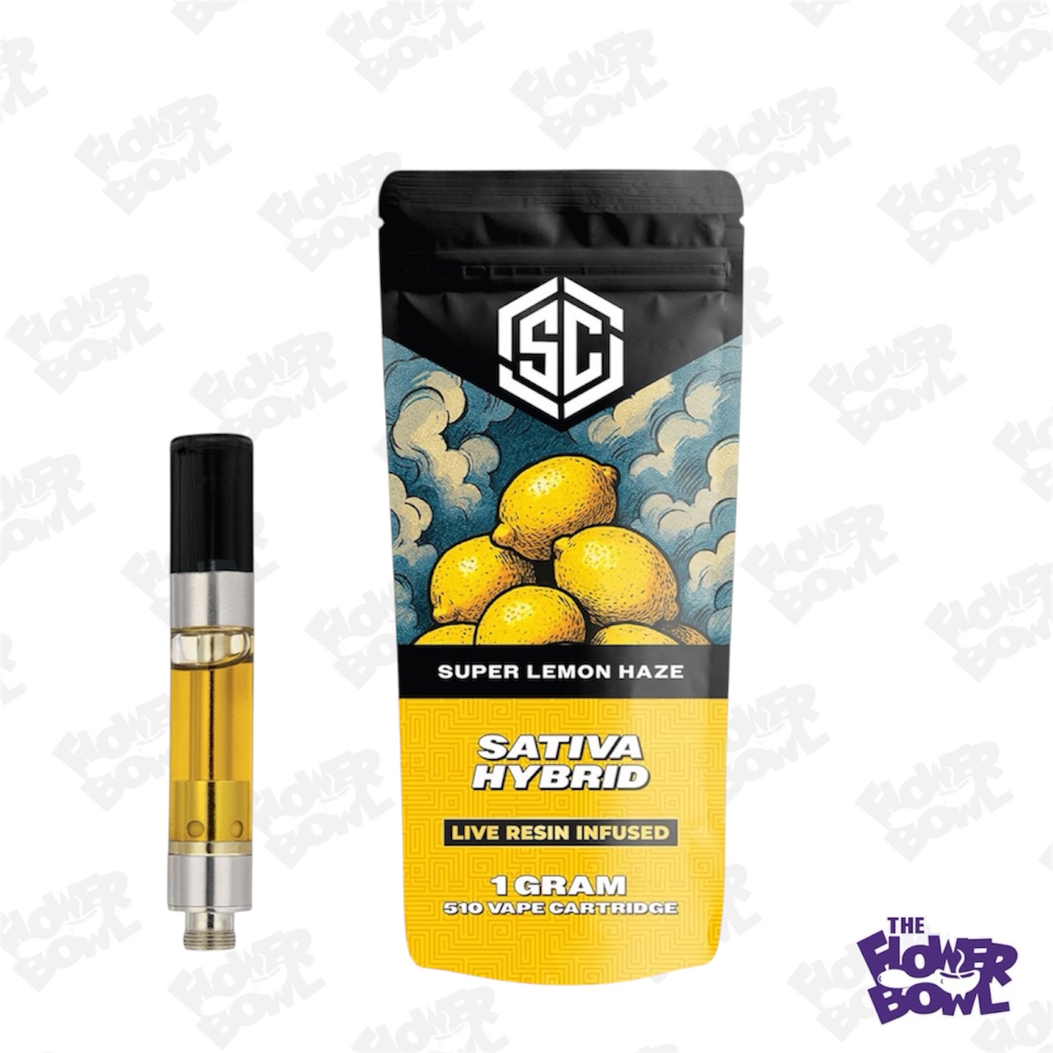 Super Lemon Haze 1G Live Resin Cart