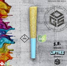 Rosin Infused Kief Rolled Preroll