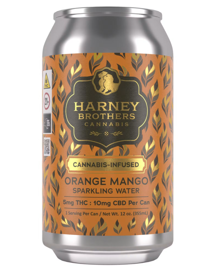 Harney Brothers Orange Mango Seltzer 10mg 1:1