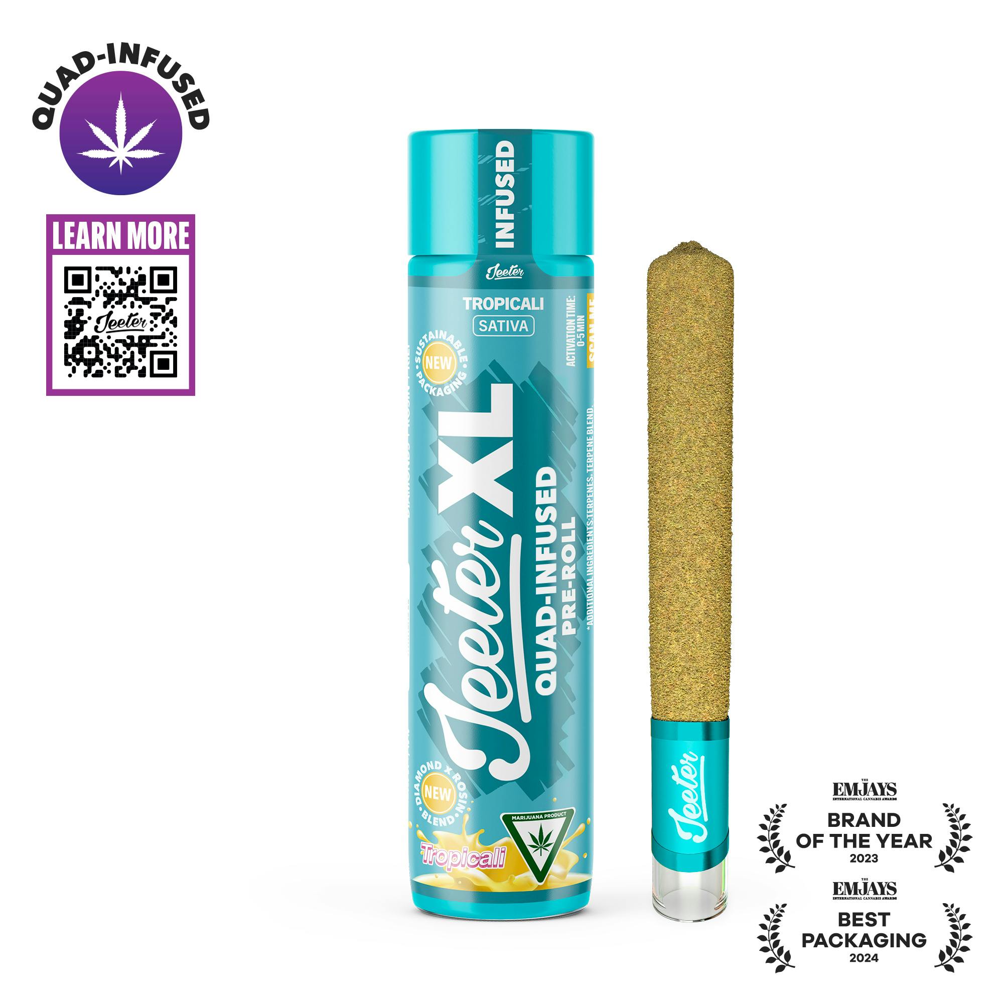 Tropicali Jeeter XL Infused Pre-Roll | 2g