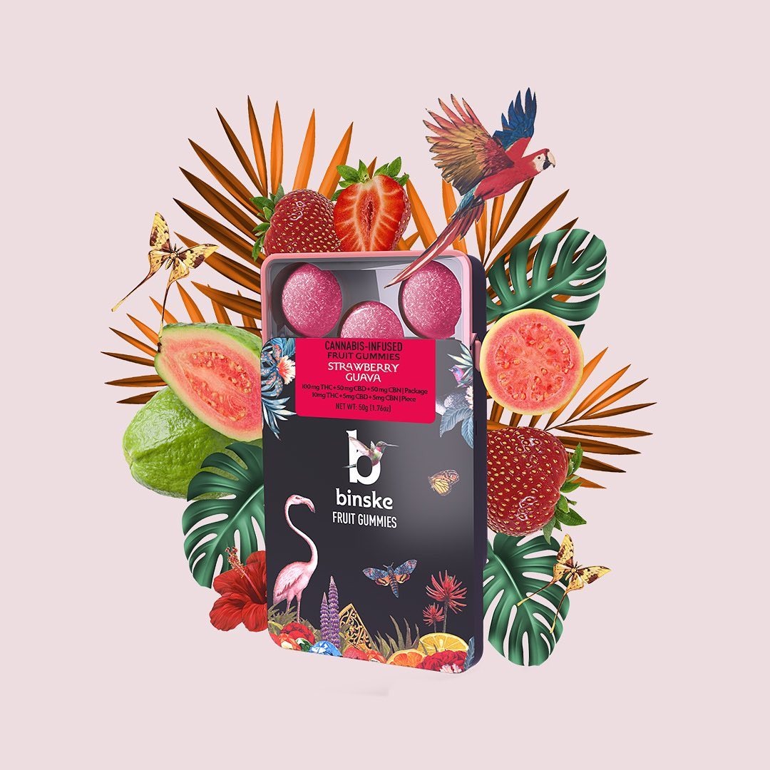 2:1:1 Strawberry Guava Gummies 100mg