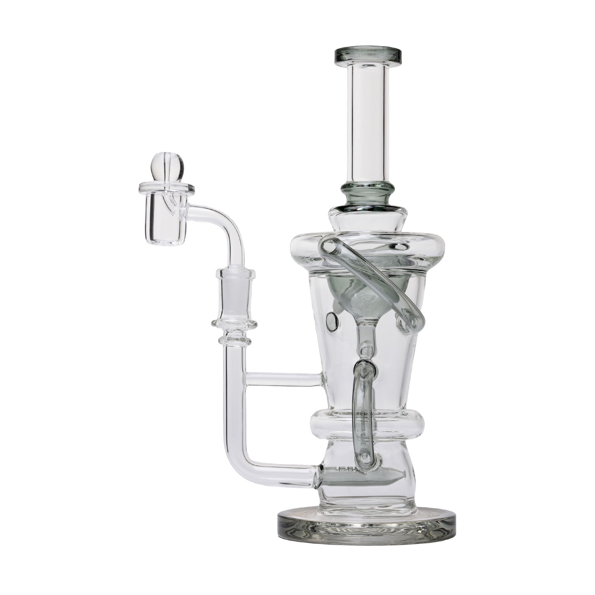 Straight Recycler Rig Smoke