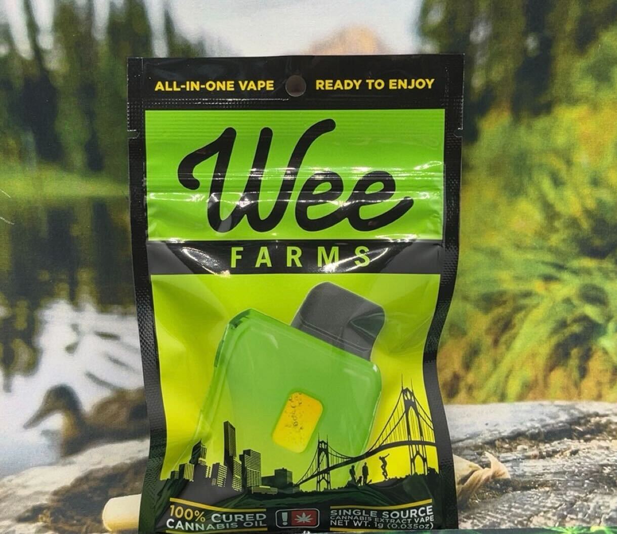 AiO Cured Resin Disposable | Peanut Butter Frosted Flakes | 1g