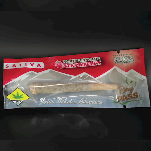 North Cascade Strawberry Infused PreRoll - by Parks and Recreation