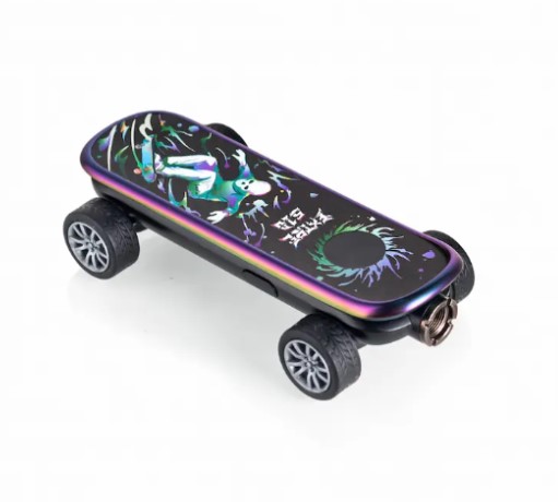 Playdeck Skateboard Battery Matte Rainbow