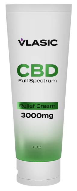 Vlasic - CBD Relief Cream - 3000mg