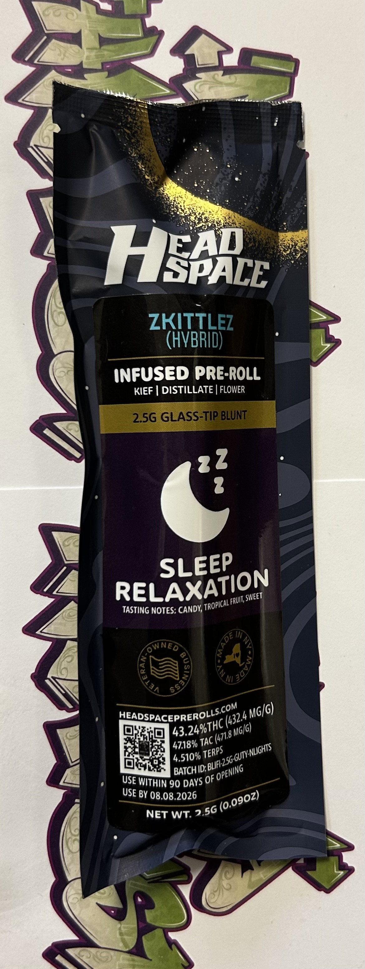 Zkittlez Infused Glass Tip Blunt