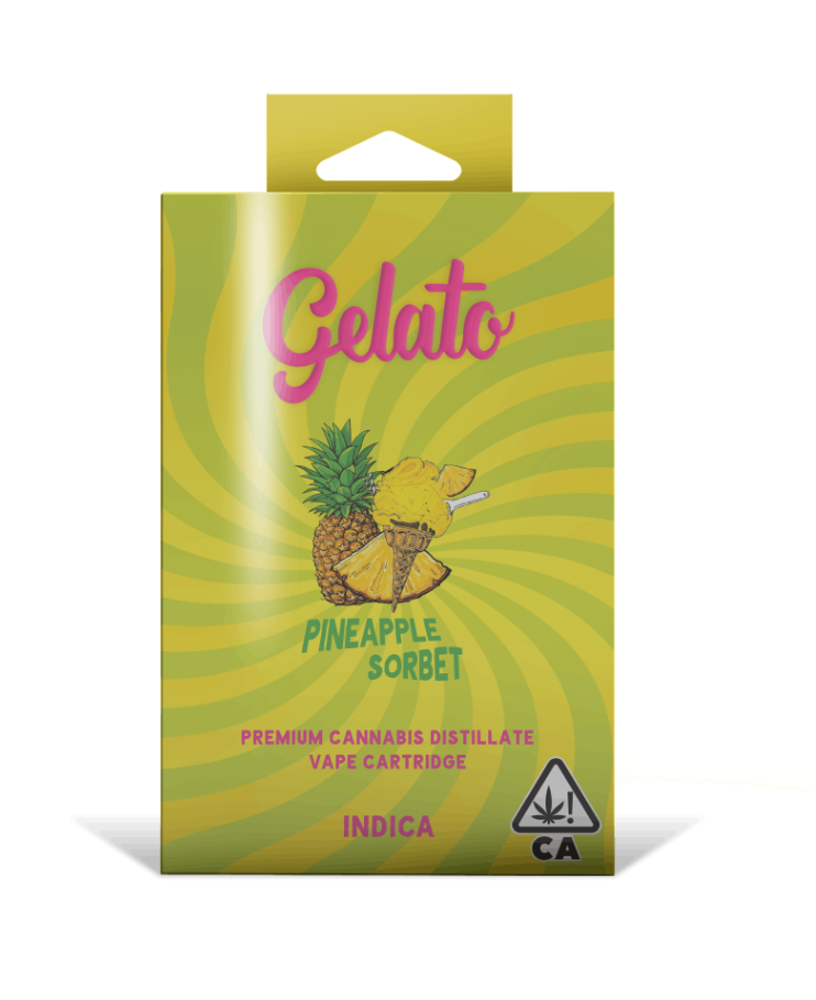 Cartridge | Pineapple Sorbet | 1g | Gelato
