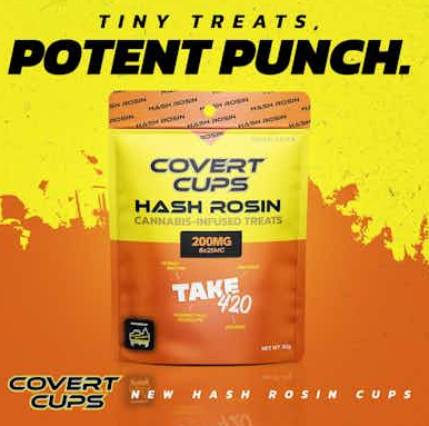 Covert Cups - Take 420 - 200mg Hash Rosin