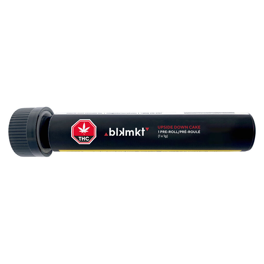 BLK MKT - Upside Down Cake Pre-Rolls - 1x1g