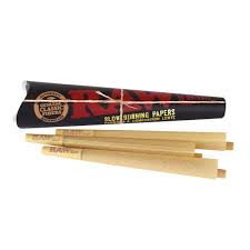 Raw Classic Pre-Rolled Cones | 3pk | Kingsize | Black product photo