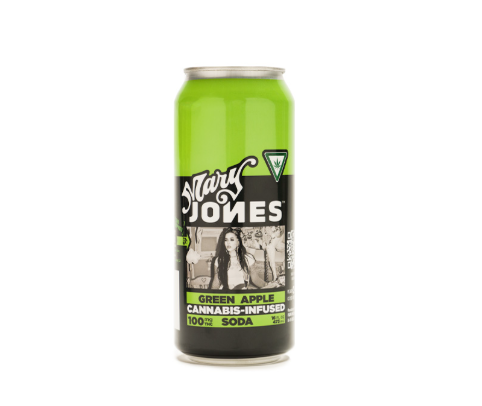 Mary Jones - Soda - 100mg - Green Apple