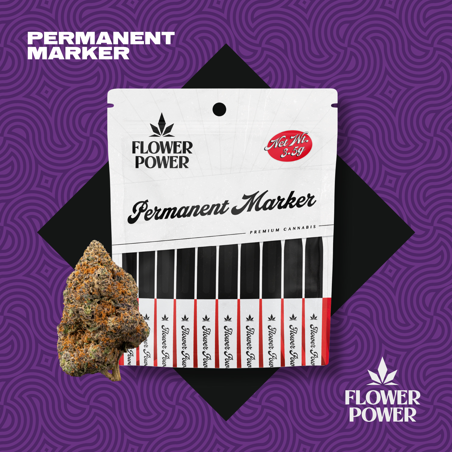 FLOWER POWER | PERMANENT MARKER PREPACK