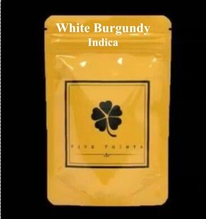 White Burgundy Milled Kief Infused