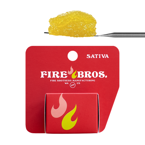 Fire Bros Eazy Peazy (Sativa) 1g Silver Tier Badder