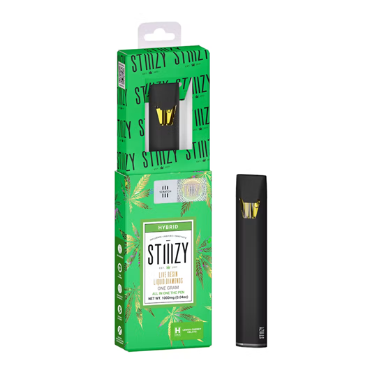 Stiiizy | Lemon Cherry Gelato | 1G Live Resin Liquid Diamonds All-In-One Disposable Vape