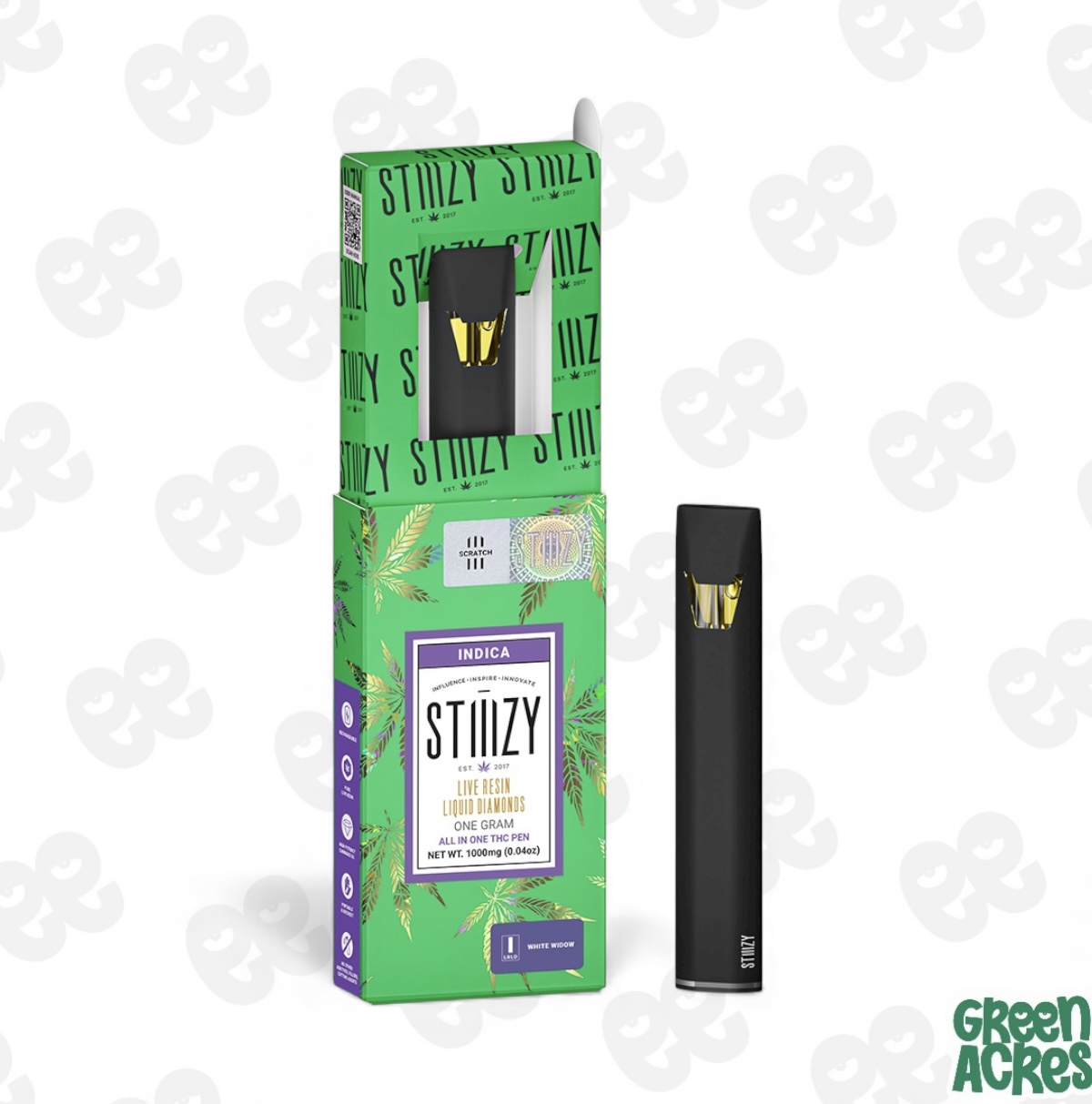 White Widow 1G Liquid Diamond Disposable!