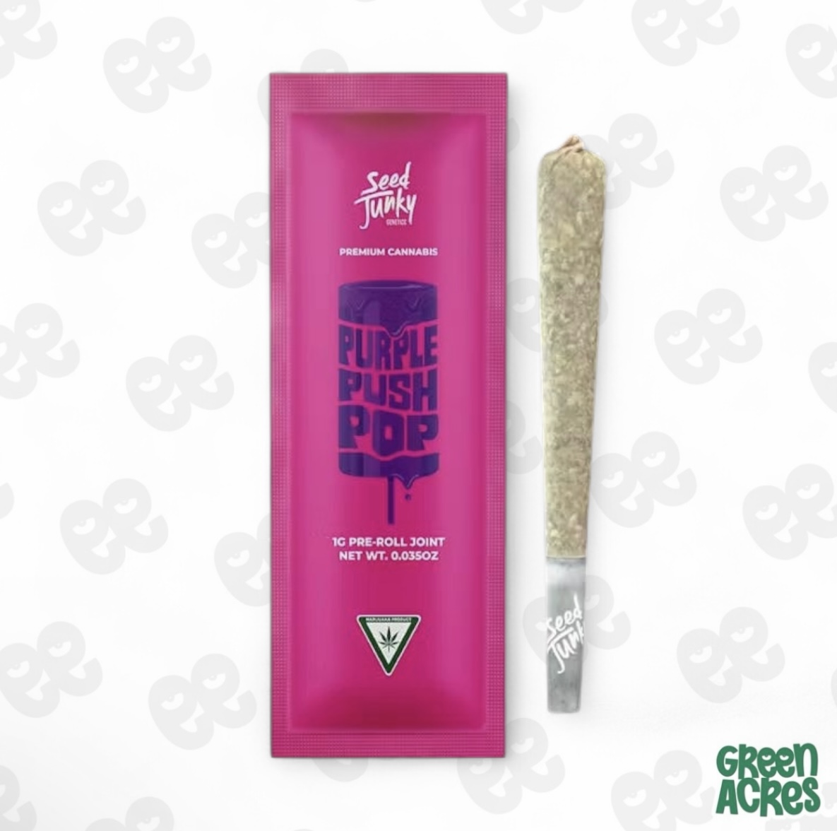 Seed Junky: Purple Push Pop 1G PreRoll