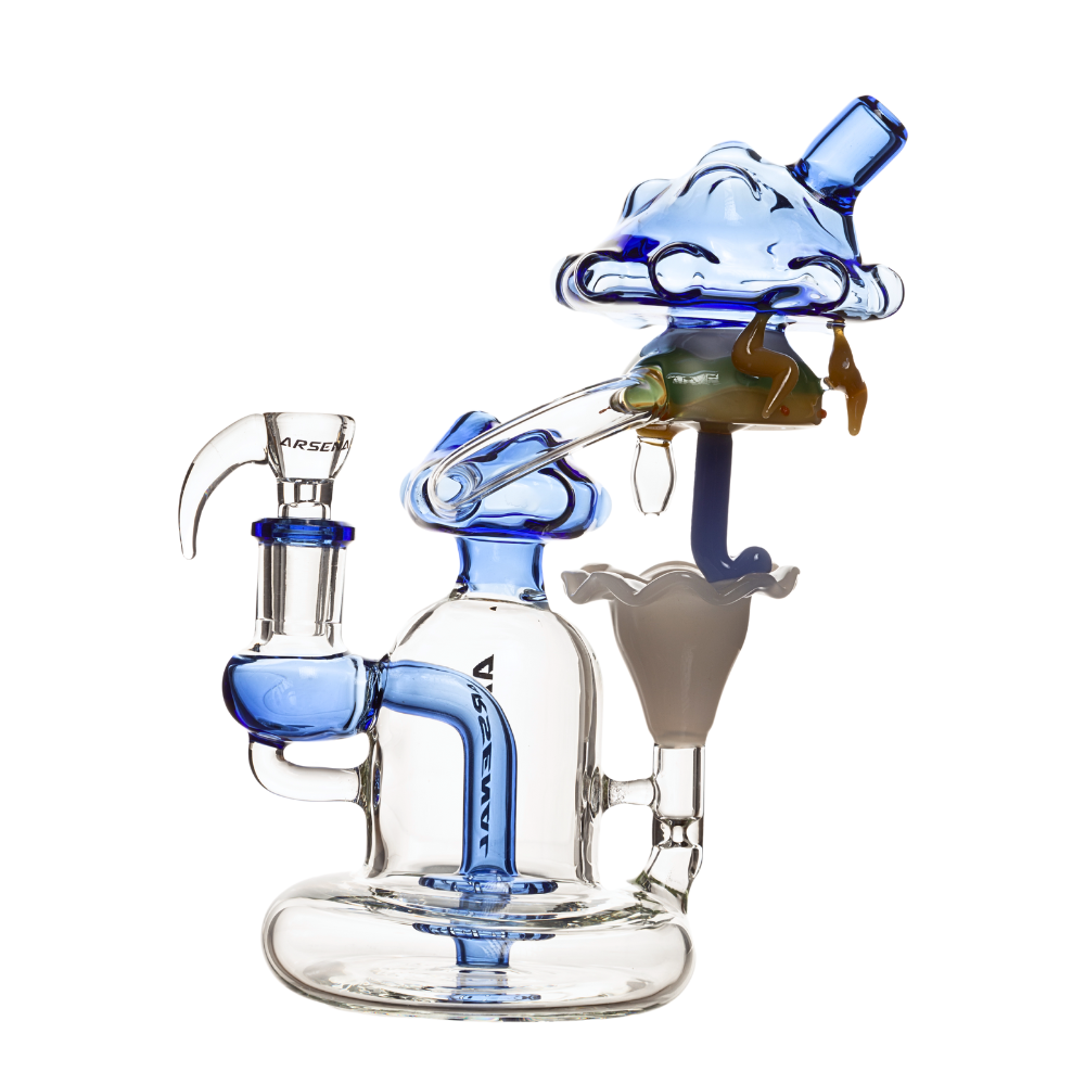 Arsenal Thunder Cloud Glass Bong
