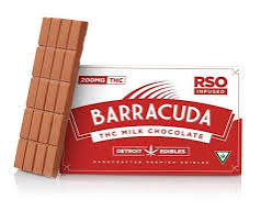 Barracuda   200mg Rso Chocoate Bar   Milk Chocolate