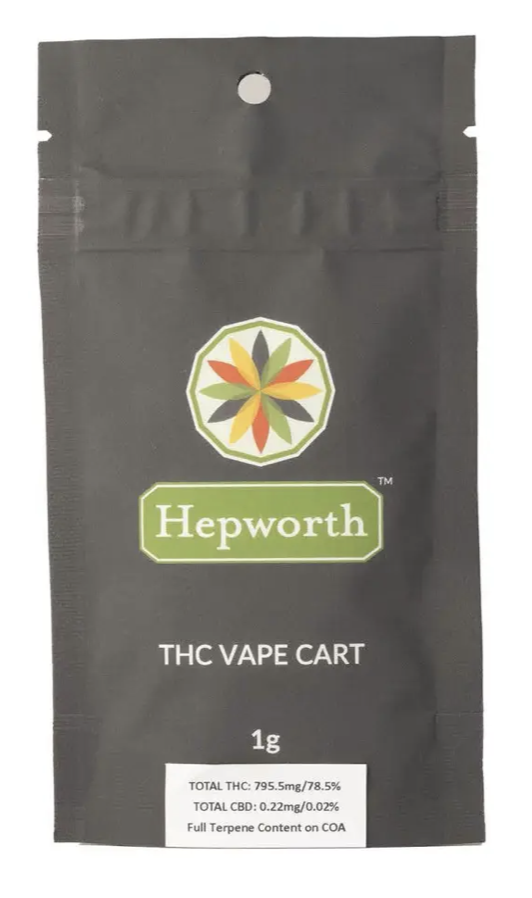 Hepworth Super Sour Diesel 510 Vape Cart