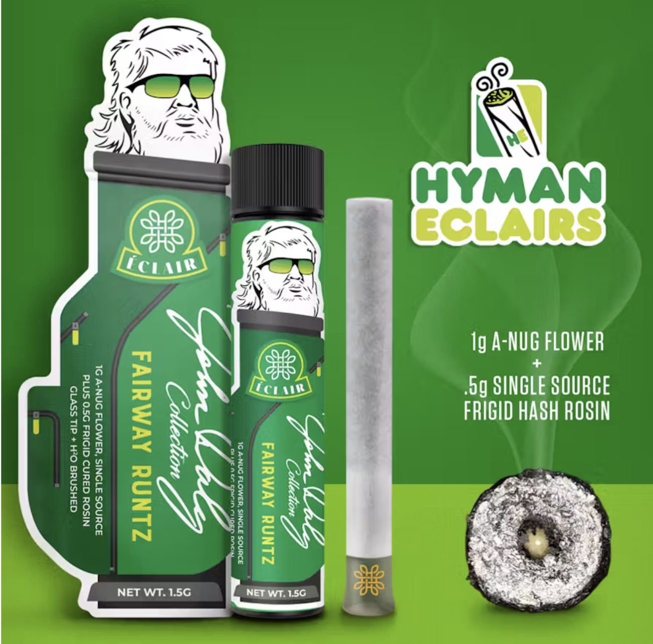 Fairway Runtz Eclair 1.5G Infused Glass Tip Pre-Roll
