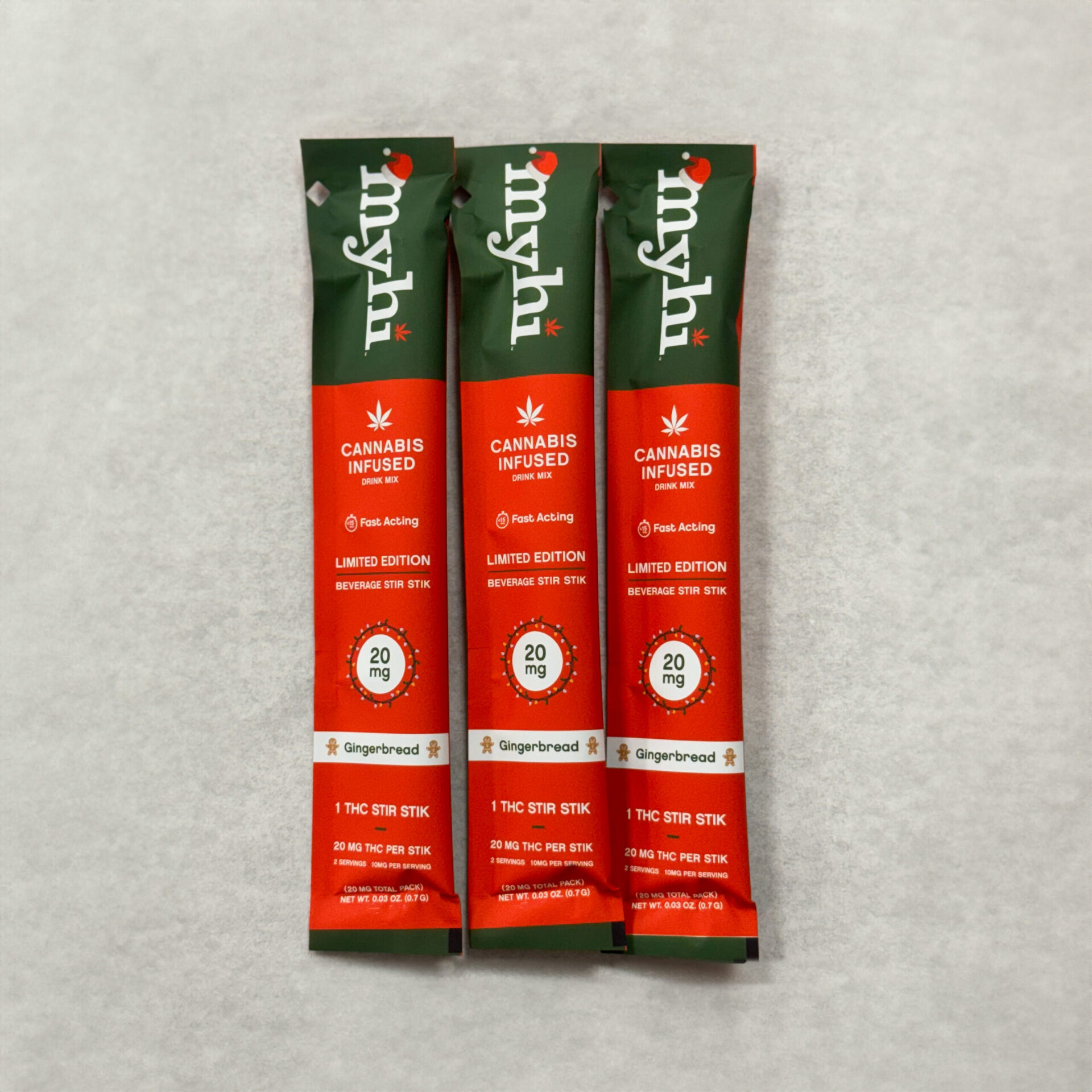 THC Stir Sticks | Gingerbread | 60mg