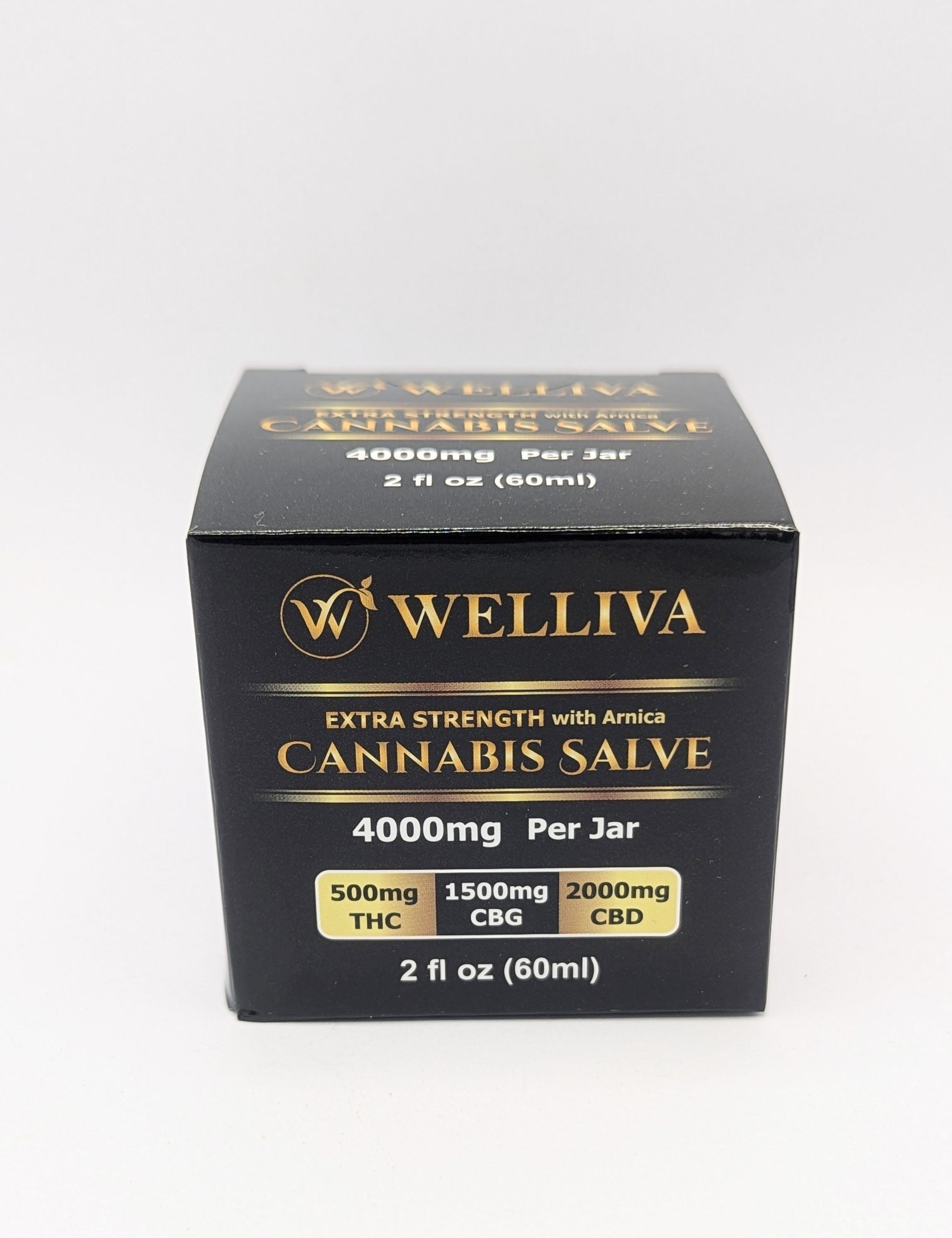 Welliva Extra Strength Salve THC:CBG:CBD