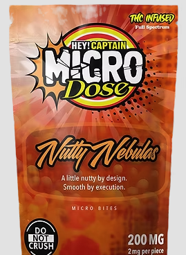 Hey! Captain 200mg Micro-Dosed Bites - Nutty Nebulas | NOXX - Woodward