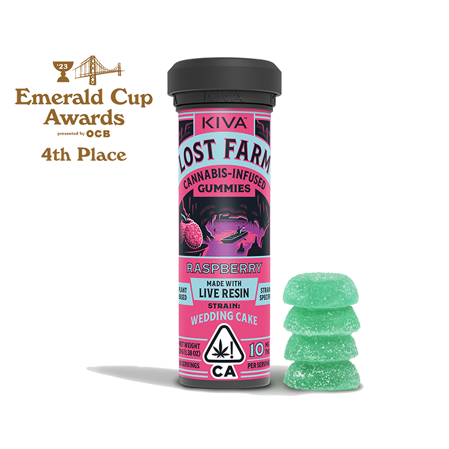 EDIBLE (GUMMIES) - - RASPBERRY X WEDDING CAKE