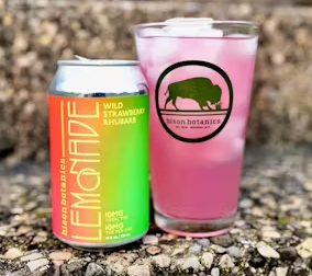Wild Strawberry Rhubarb Lemonade | THC | Bison